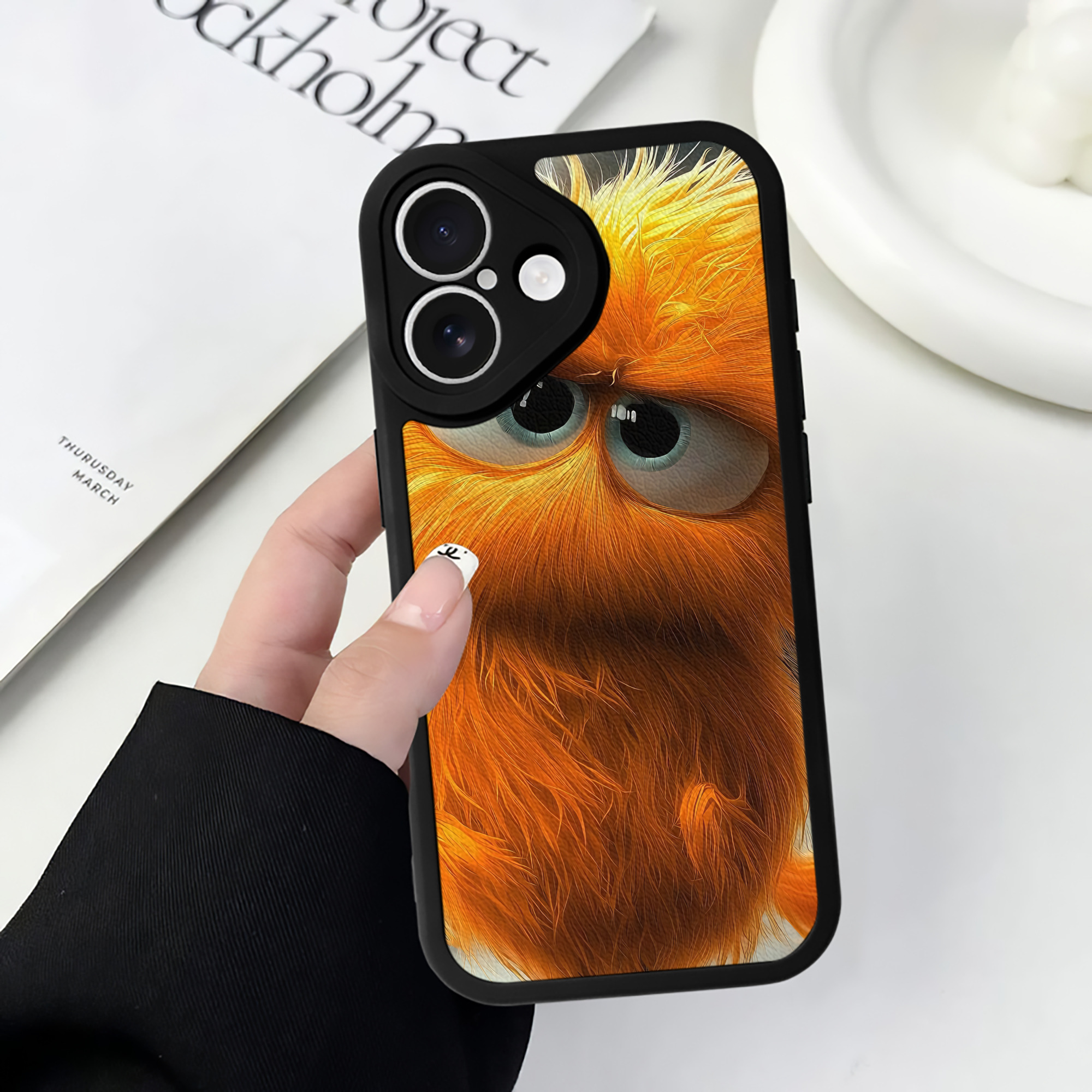 （画像用） Angry Birds アングリーバード 【iPhone 16シリーズ対応】シリコンスマホケース（レザー調） 材質：シリコン
